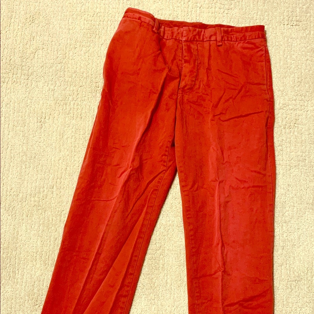 Red pants